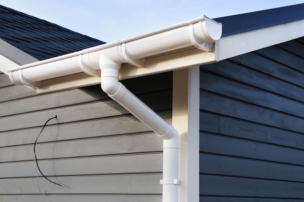 PVC Rain Gutter Installation in Arvada