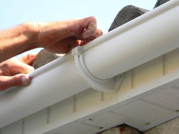 Plastic Gutter Repair in Arvada