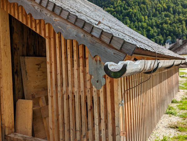 Wood Gutter Installation in Arvada