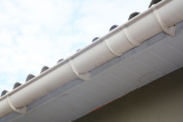 Plastic Gutter Installation in Arvada
