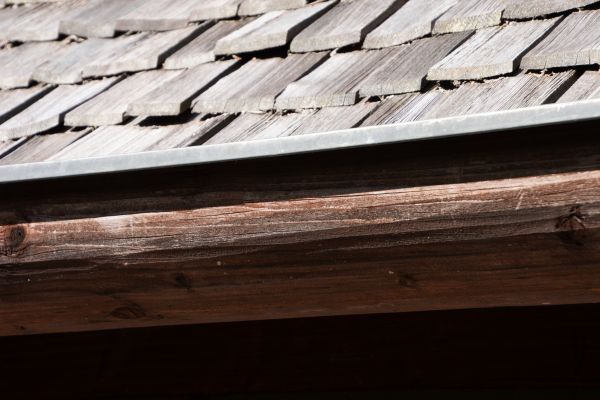 Wood Rain Gutter Installation in Arvada